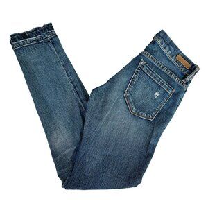 BlankNYC Patchwork Skinny Jeans